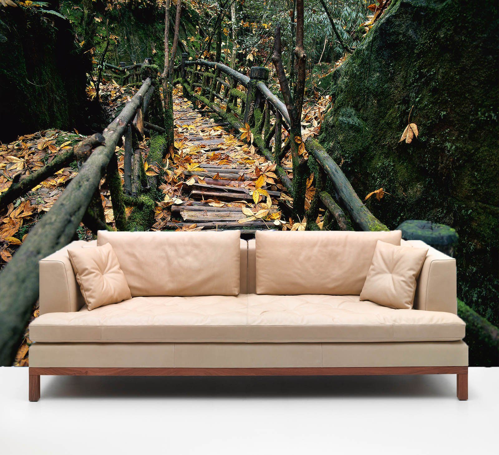 Forest Wood Road Wallpaper AJ Wallpaper