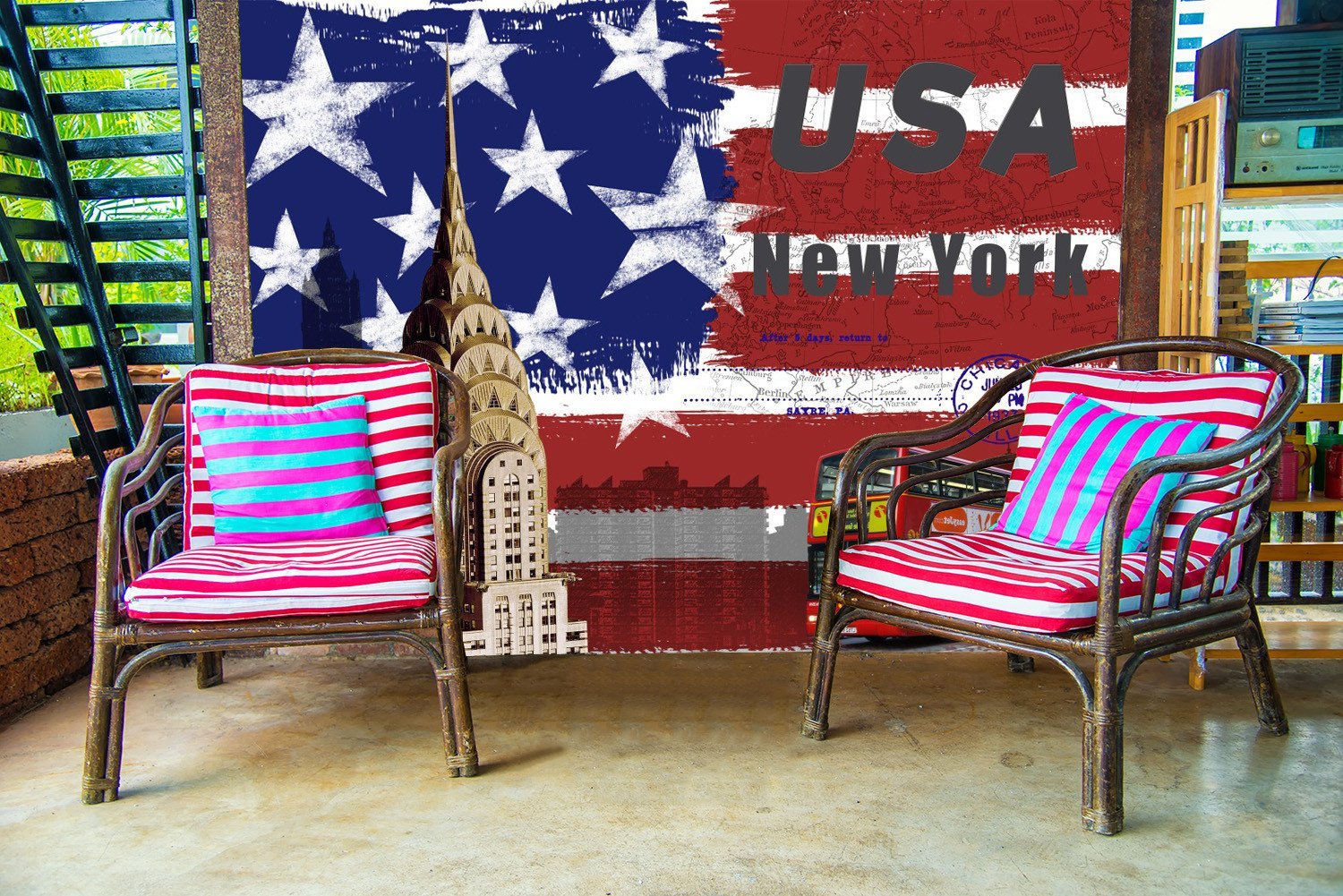 3D America Flag 239 Wallpaper AJ Wallpaper