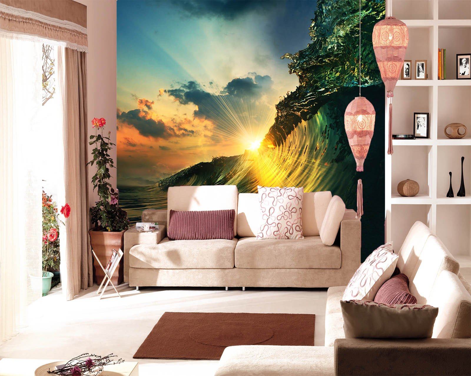 Shining Surf Wallpaper AJ Wallpaper