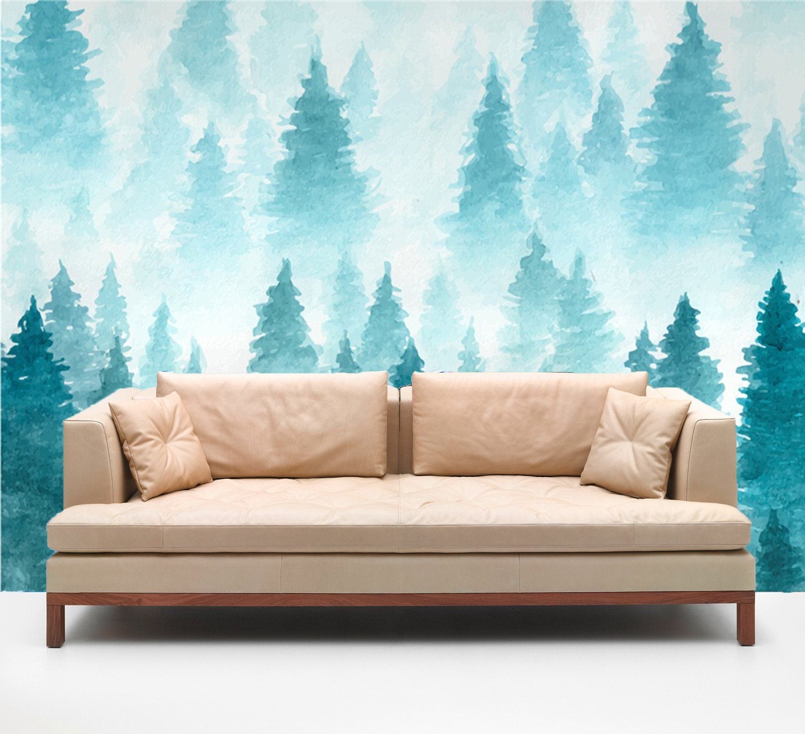 3D Pine Forest 833 Wallpaper AJ Wallpaper