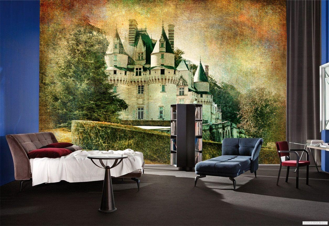 Castle Forest Wallpaper AJ Wallpaper