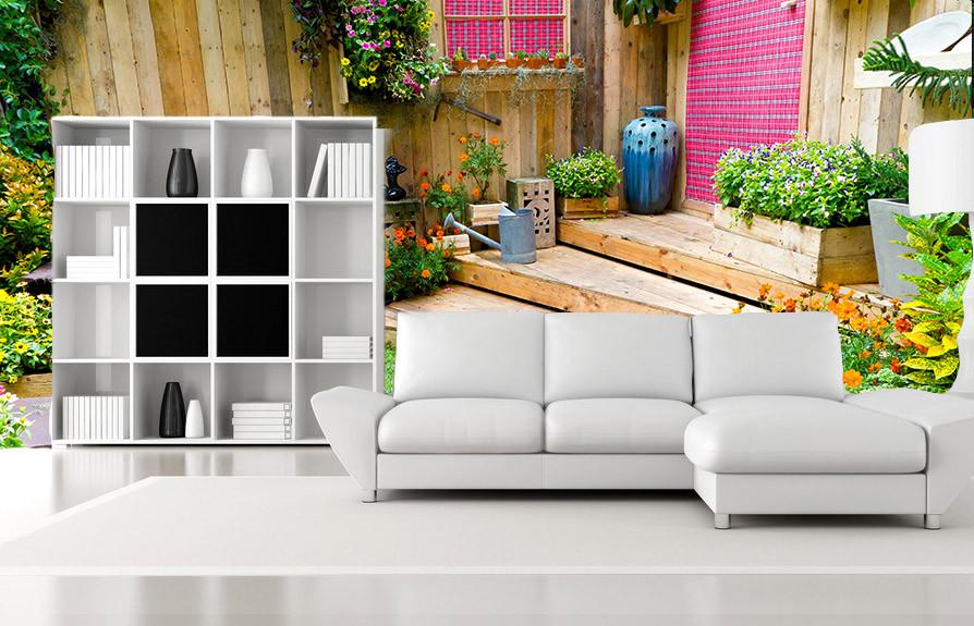 Back Yard Wallpaper AJ Wallpaper