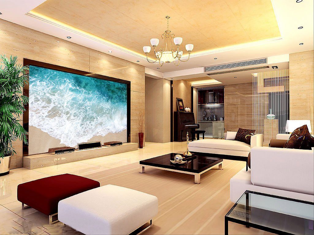 Beach Beautiful Waves Wallpaper AJ Wallpaper