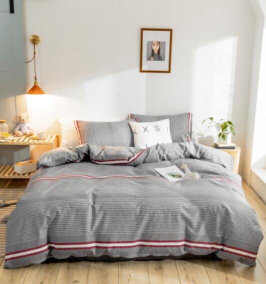 3D Gray 18059 Bed Pillowcases Quilt