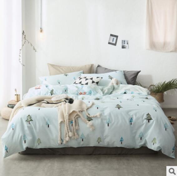 3D Tree 14212 Bed Pillowcases Quilt