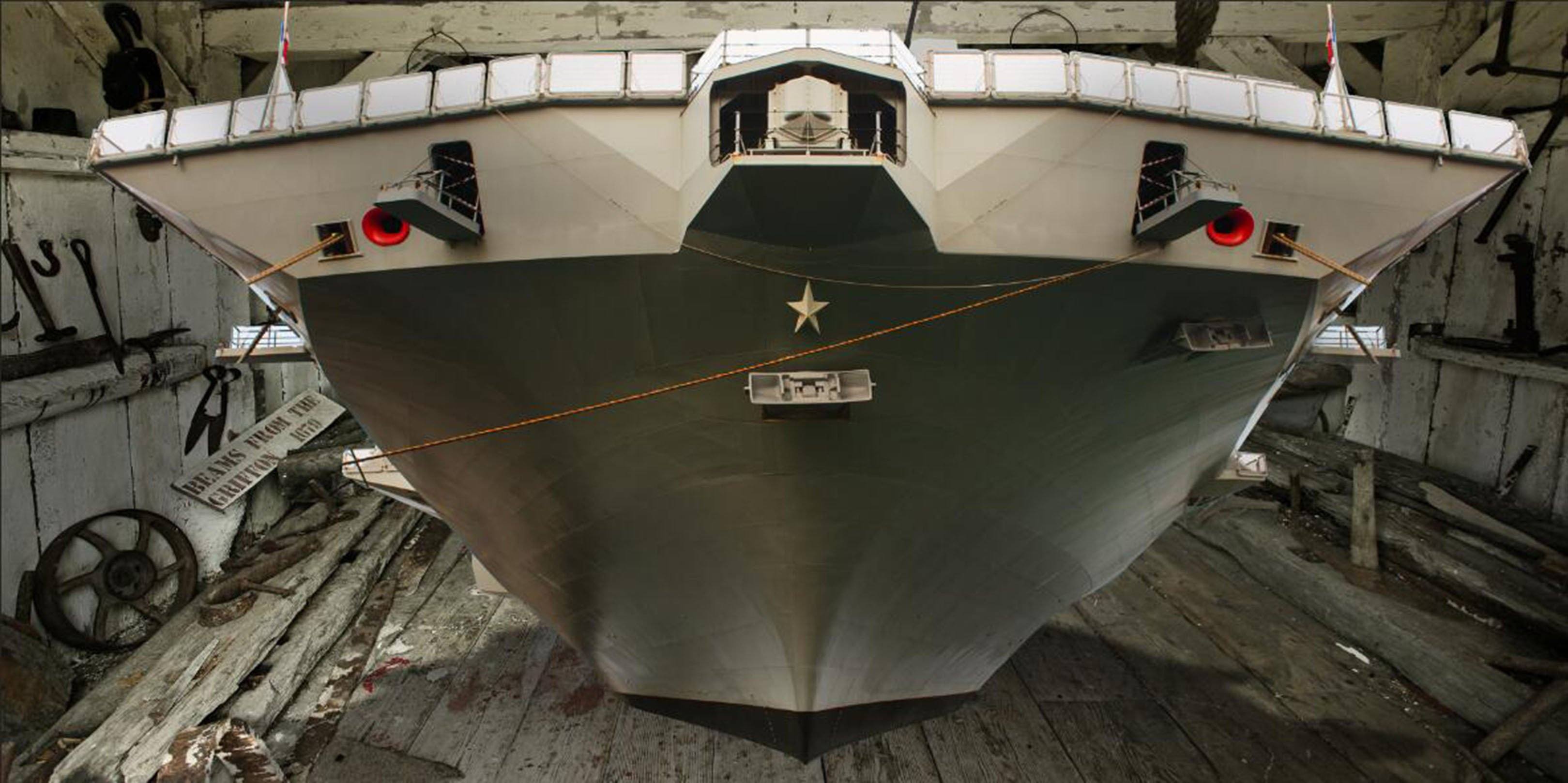 3D Big Ship 18 Garage Door Mural Wallpaper AJ Wallpaper