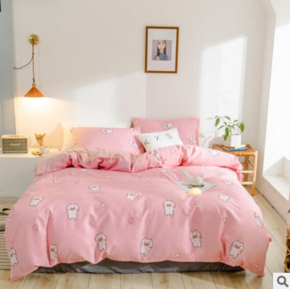3D Pink Pig 18071 Bed Pillowcases Quilt