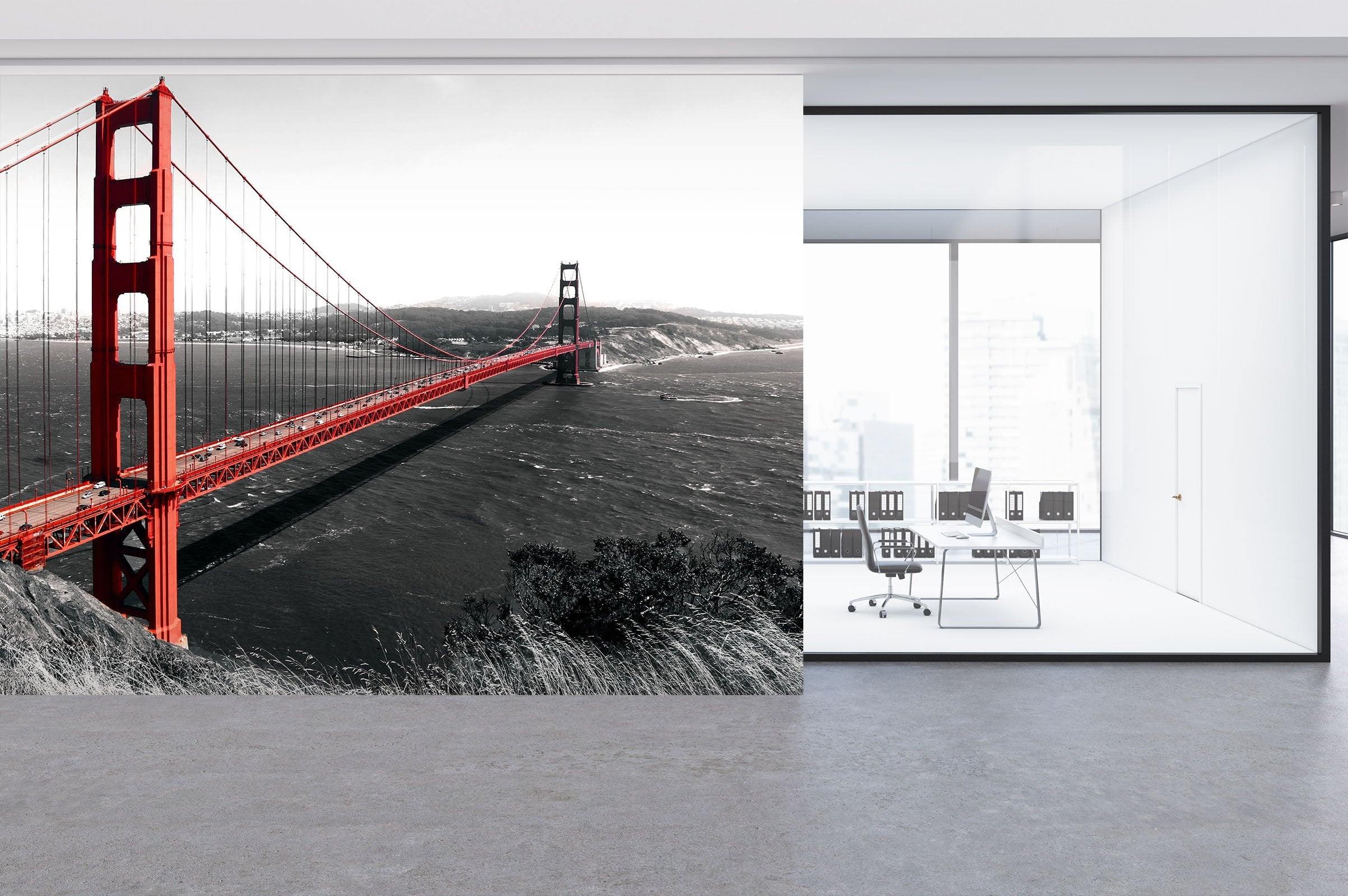 3D Golden Gate Bridge 05 Wall Murals Wallpaper AJ Wallpaper