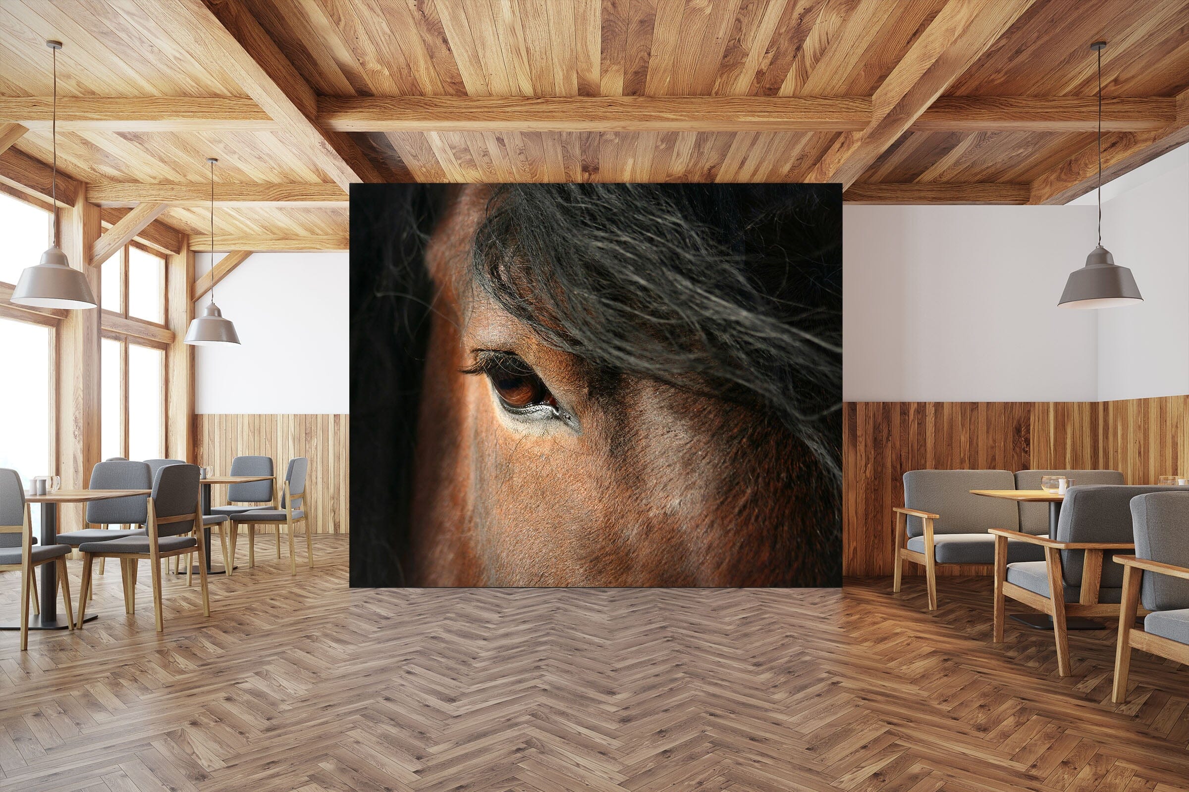 3D Horse Eye 177 Wall Murals Wallpaper AJ Wallpaper 2