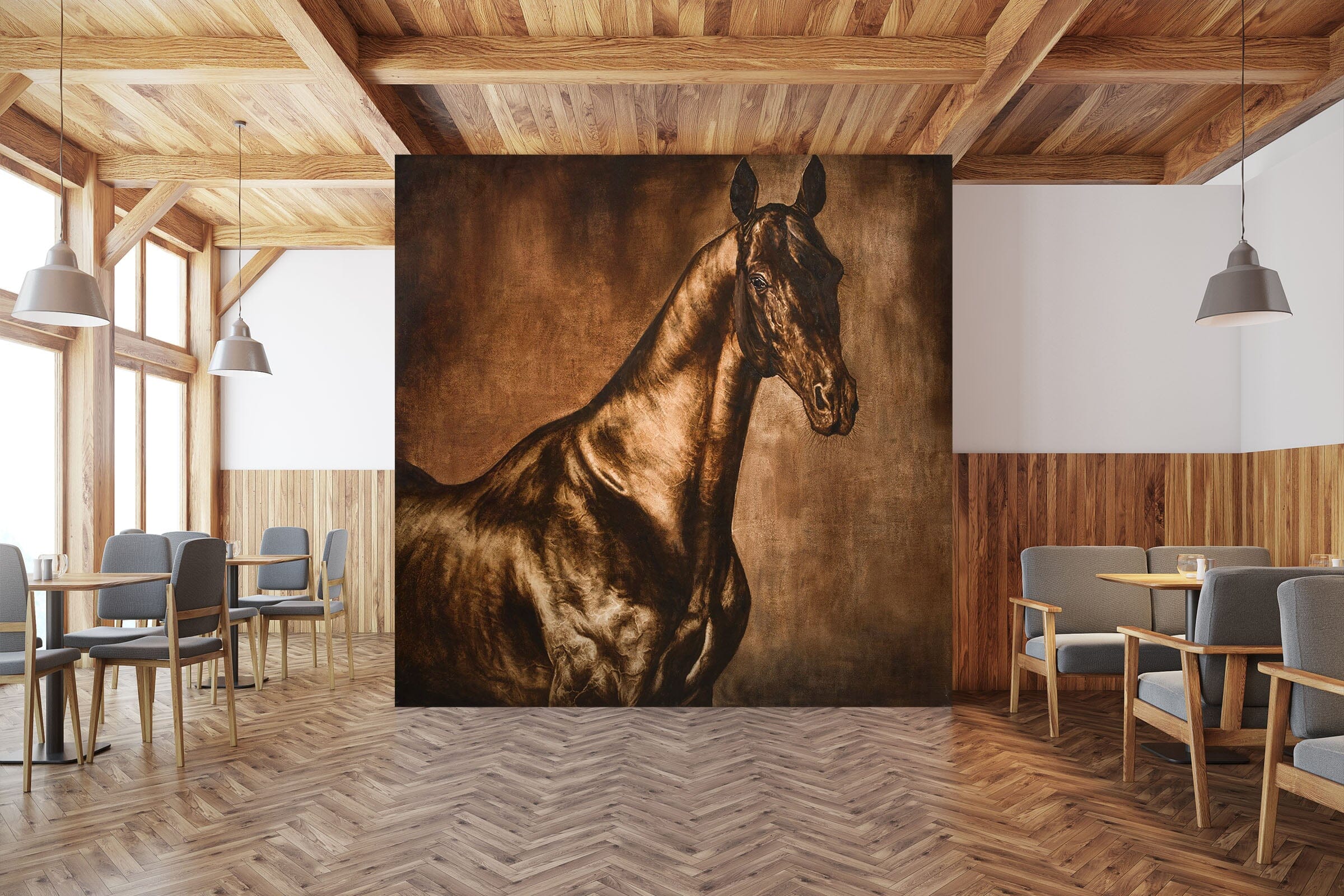 3D Prairie Horse 235 Wall Murals Wallpaper AJ Wallpaper 2