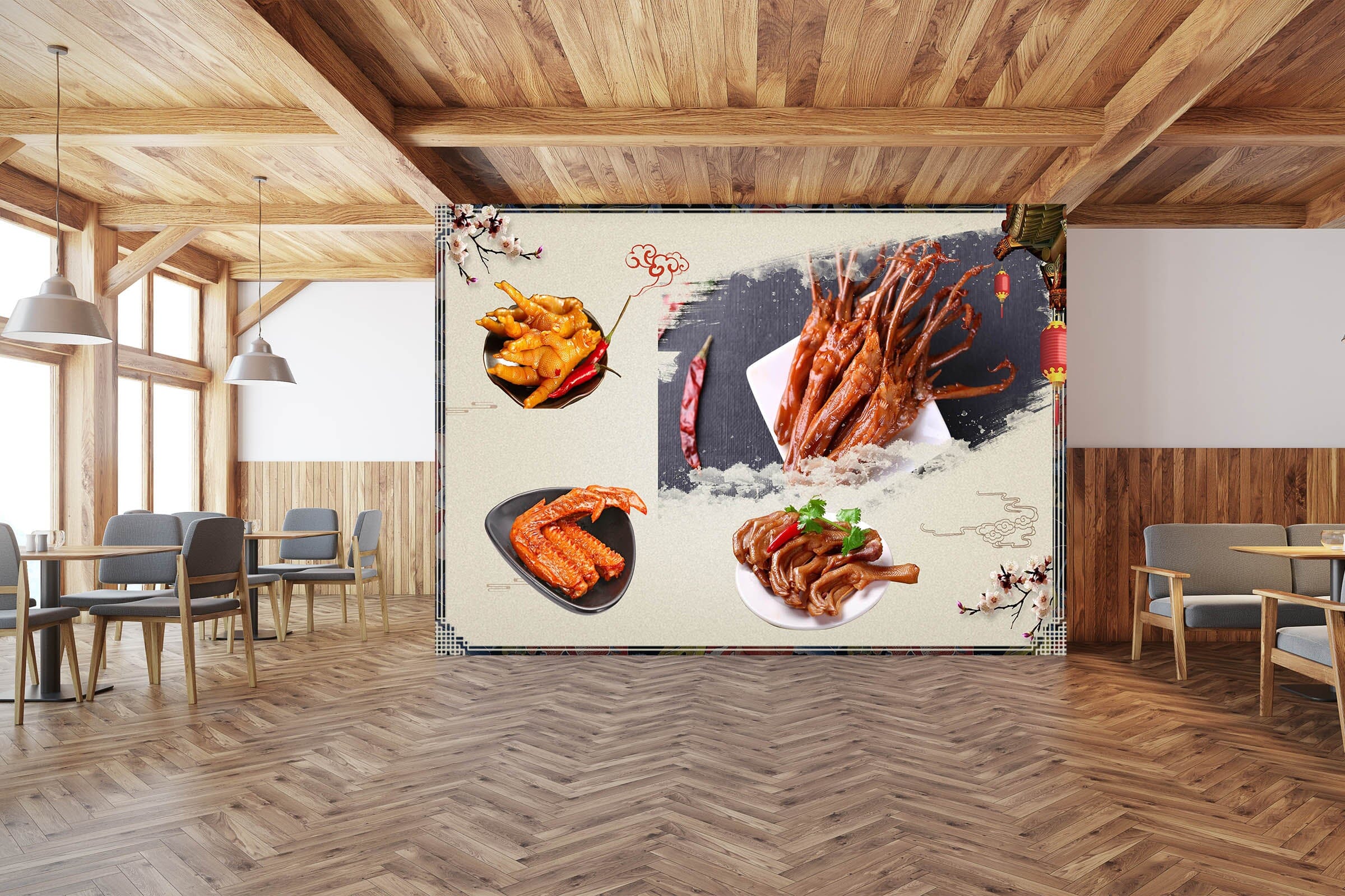 3D Signature Food 3018 Wall Murals Wallpaper AJ Wallpaper 2
