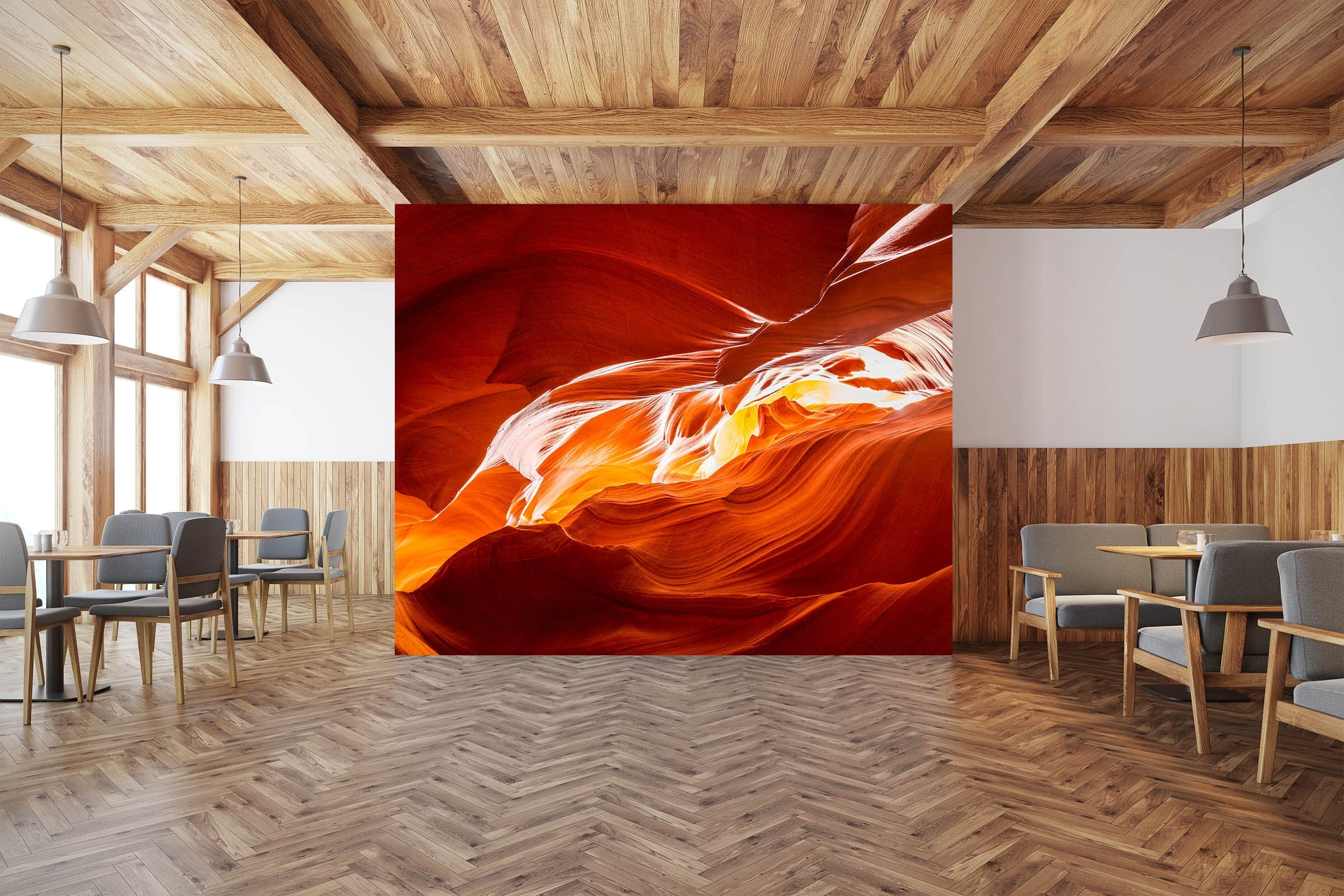 3D Red Magma 1443 Marco Carmassi Wall Mural Wall Murals Wallpaper AJ Wallpaper 2