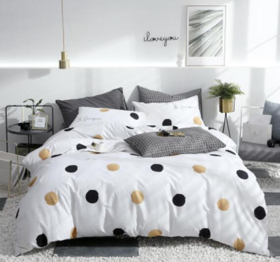 3D Black Brown Wave Point 16064 Bed Pillowcases Quilt