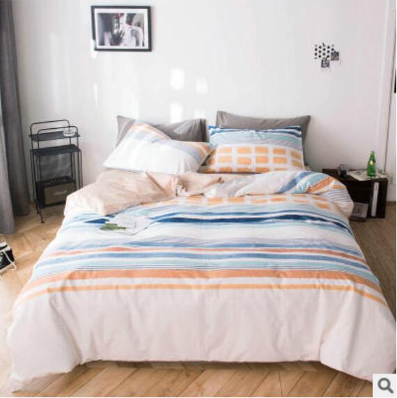 3D Color Stripes 40099 Bed Pillowcases Quilt