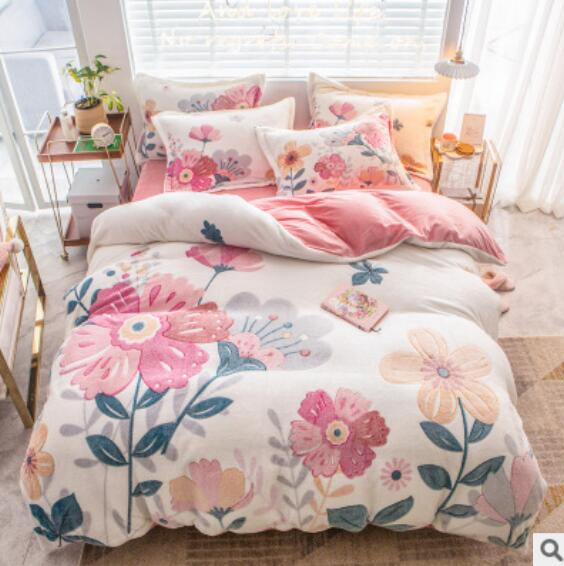 3D Flowers 14183 Bed Pillowcases Quilt
