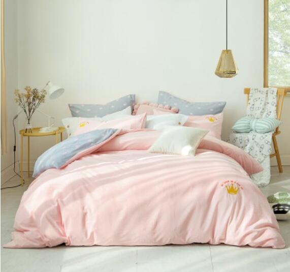 3D Light Pink 20267 Bed Pillowcases Quilt