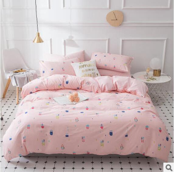 3D Cartoon Flower Pot 17092 Bed Pillowcases Quilt