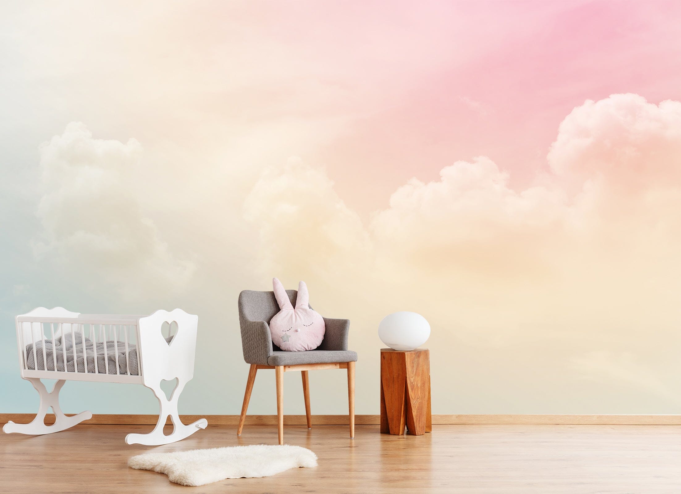 3D Pink Cloud 32 Wall Murals Wallpaper AJ Wallpaper 2