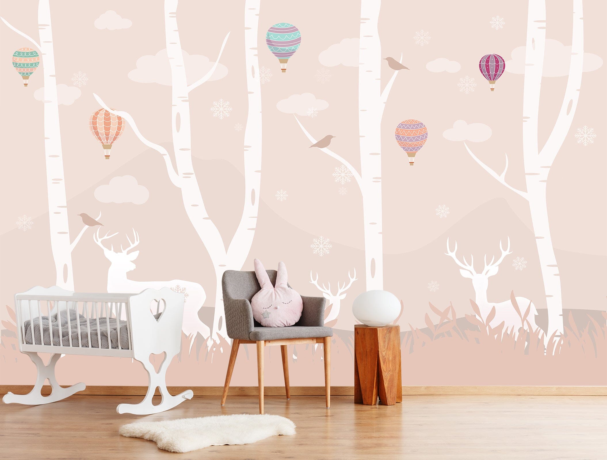 3D White Branches 1690 Wall Murals Wallpaper AJ Wallpaper 2
