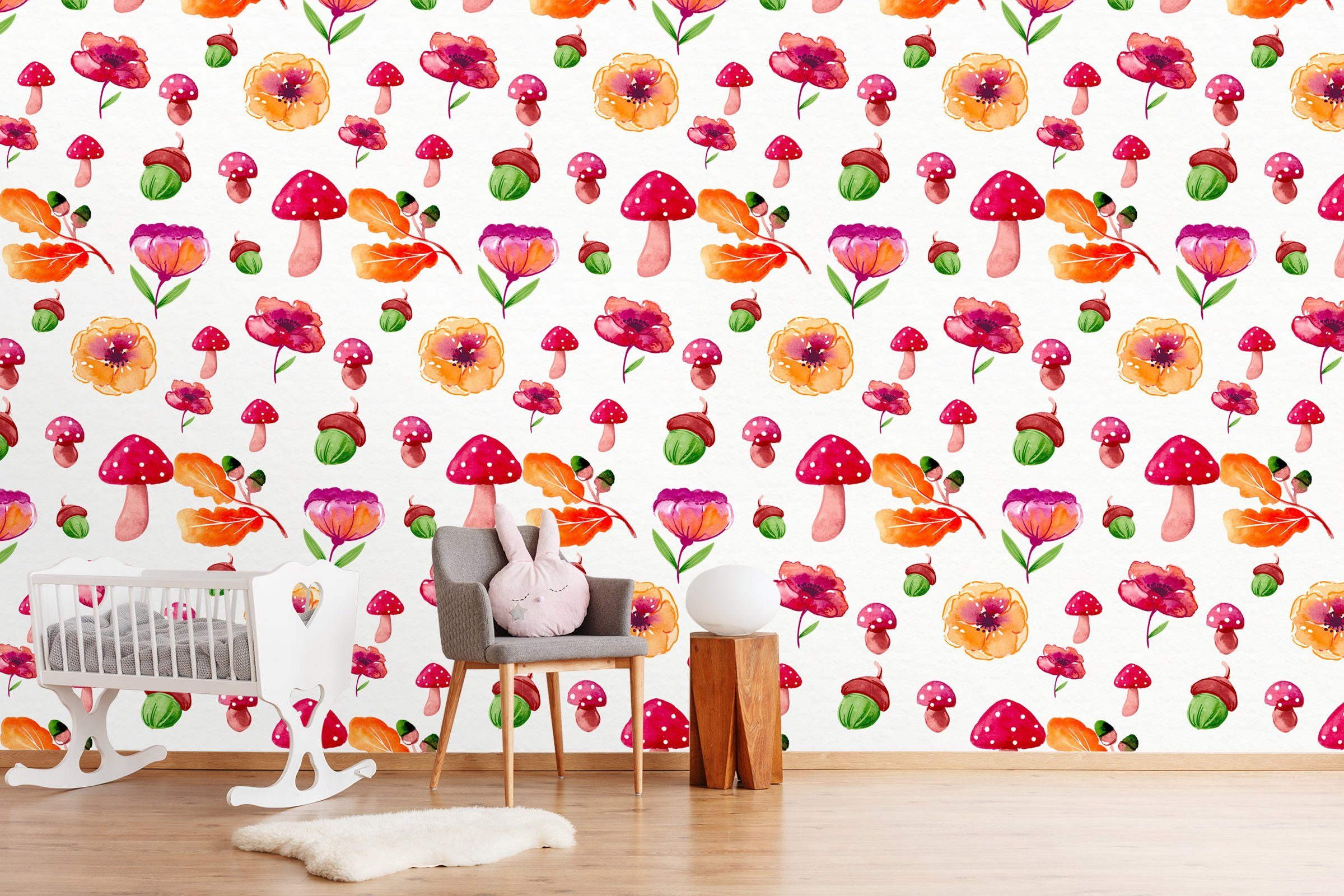 3D Red Mushroom 423 Wallpaper AJ Wallpaper