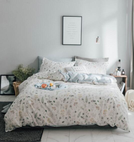 3D Leaves 20308 Bed Pillowcases Quilt