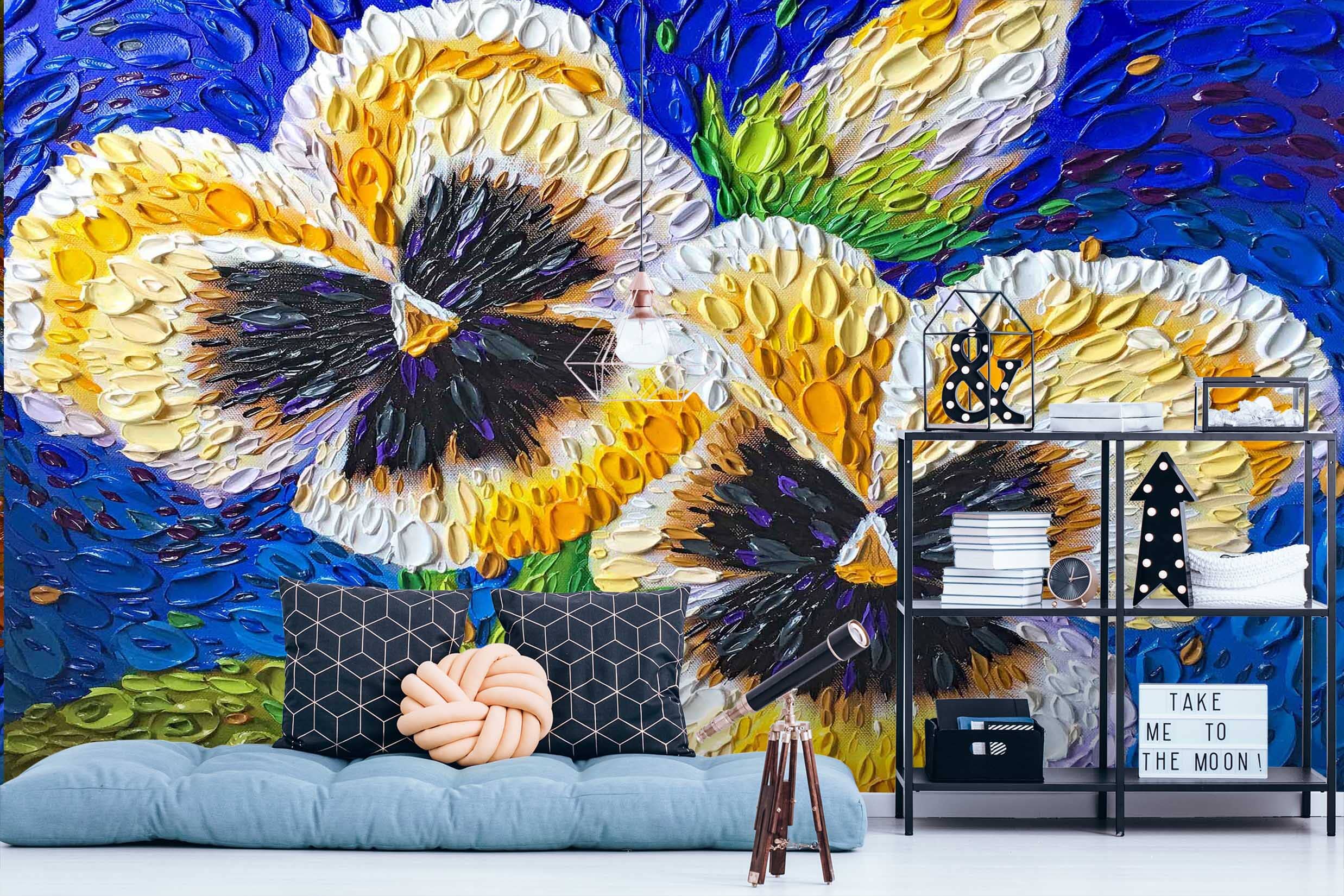 3D The Young Family 1424 Dena Tollefson Wall Mural Wall Murals Wallpaper AJ Wallpaper 2