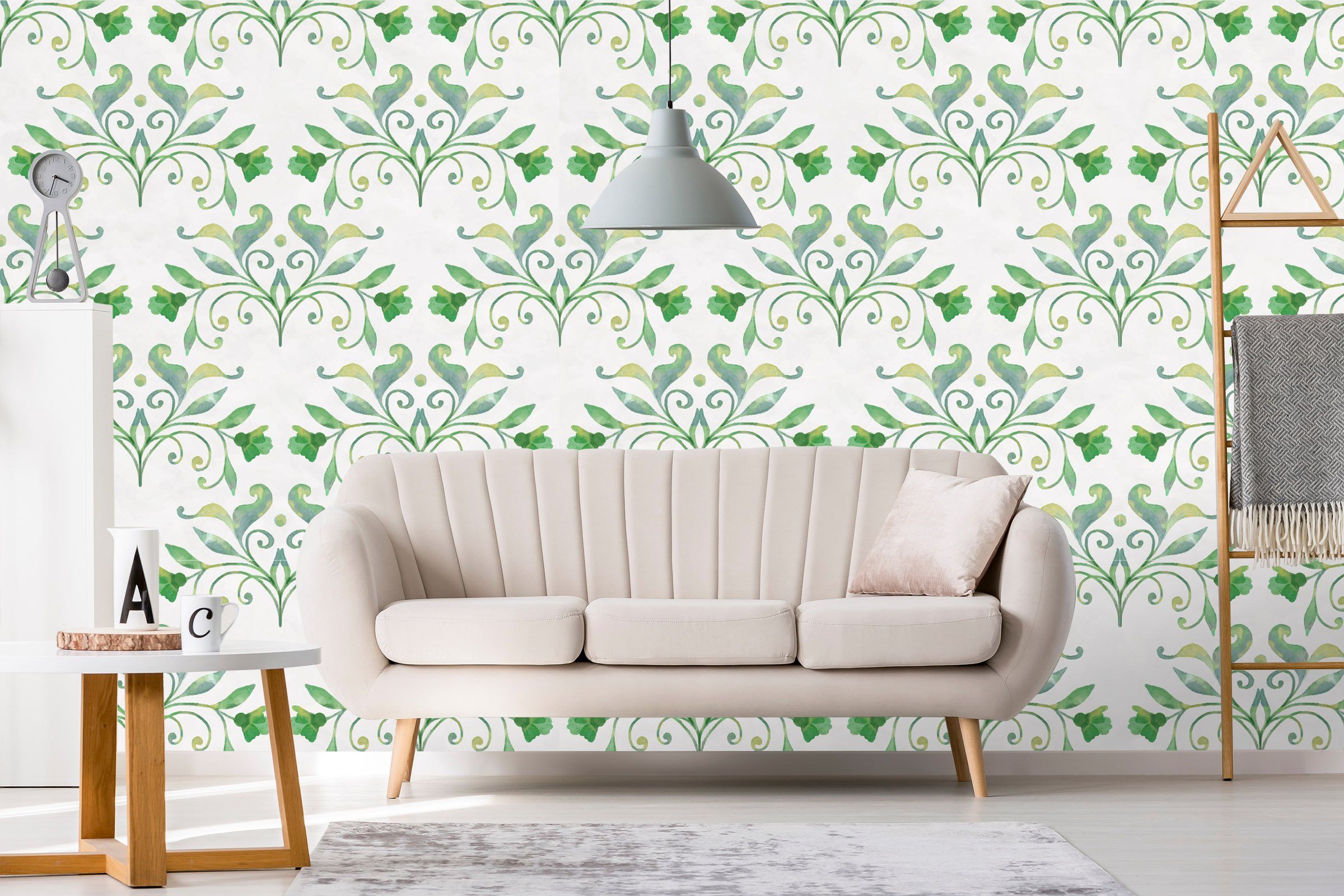 3D Leaf Pattern 407 Wallpaper AJ Wallpaper