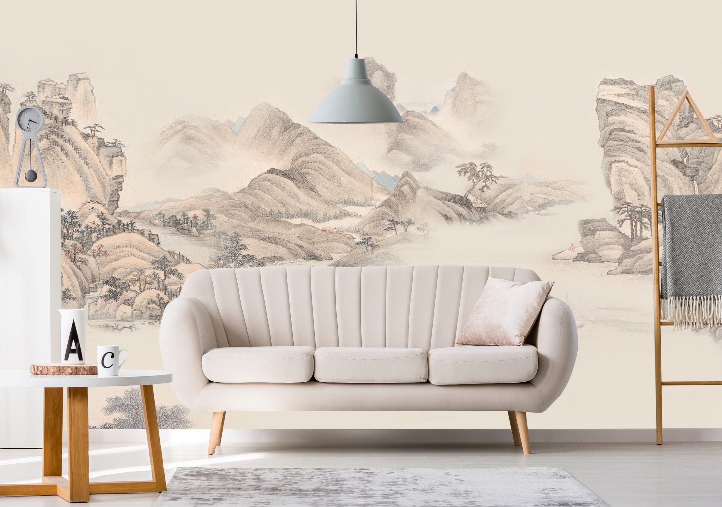 3D Sketch Valley 1459 Wall Murals Wallpaper AJ Wallpaper 2