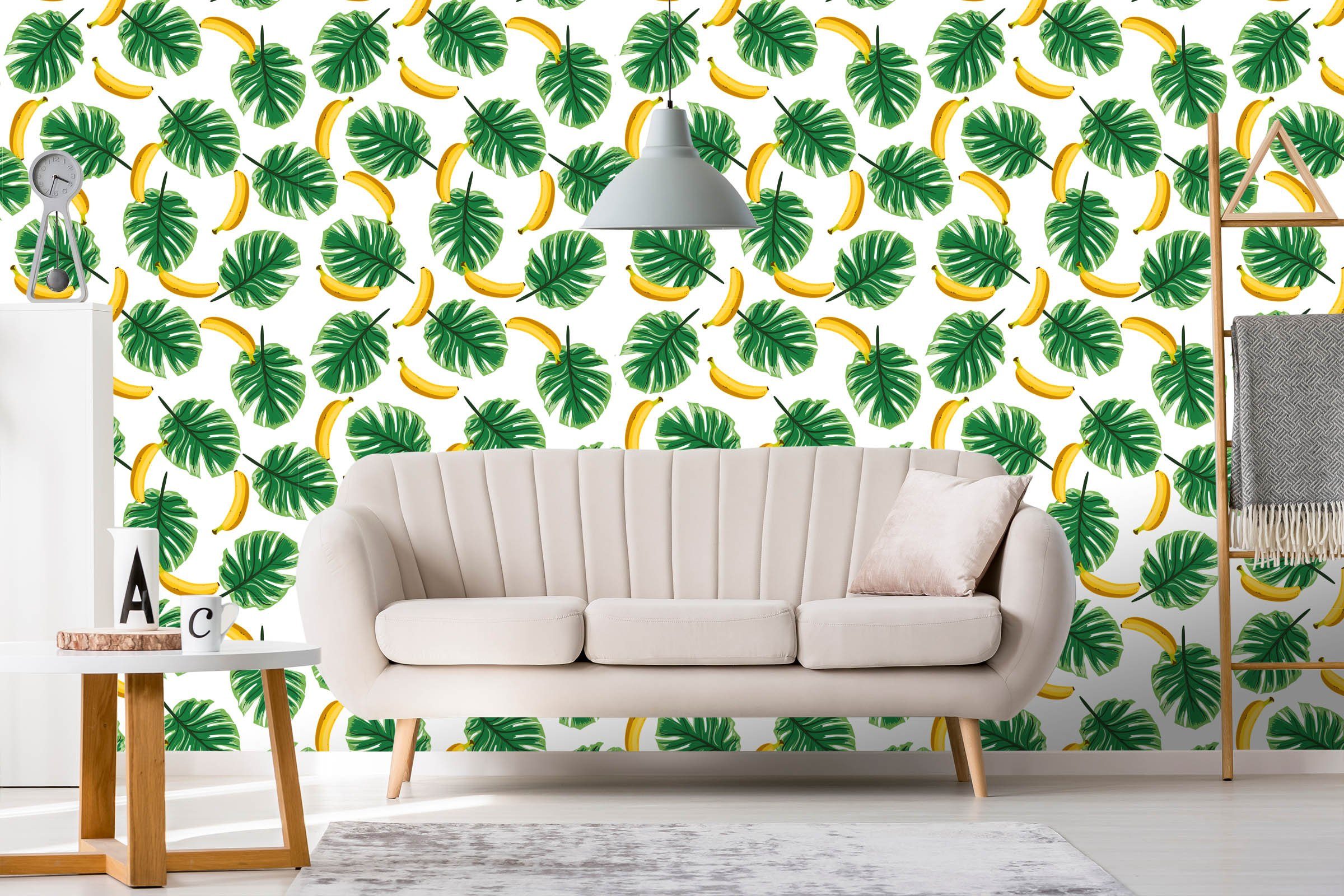 3D Banana Leaf 461 Wallpaper AJ Wallpaper