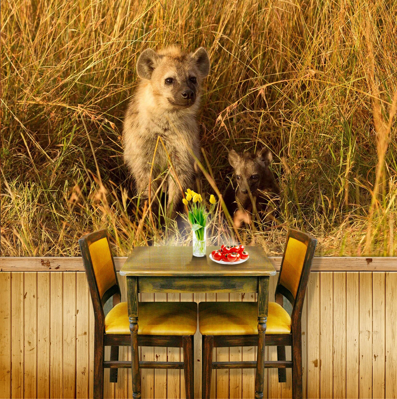 3D Grass Animal 1066 Wall Murals Wallpaper AJ Wallpaper 2