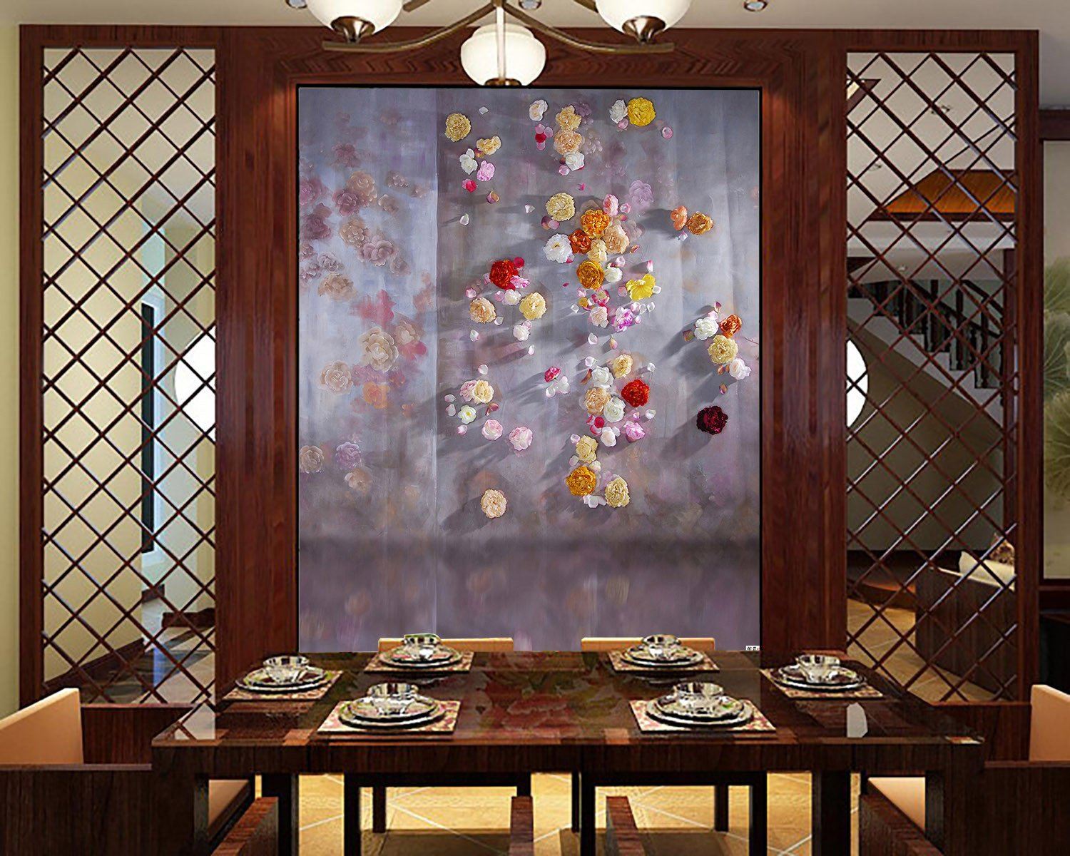 Colorful Blossoms 2 Wallpaper AJ Wallpaper