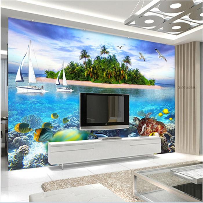 3D Small Island 007 Wallpaper AJ Wallpaper