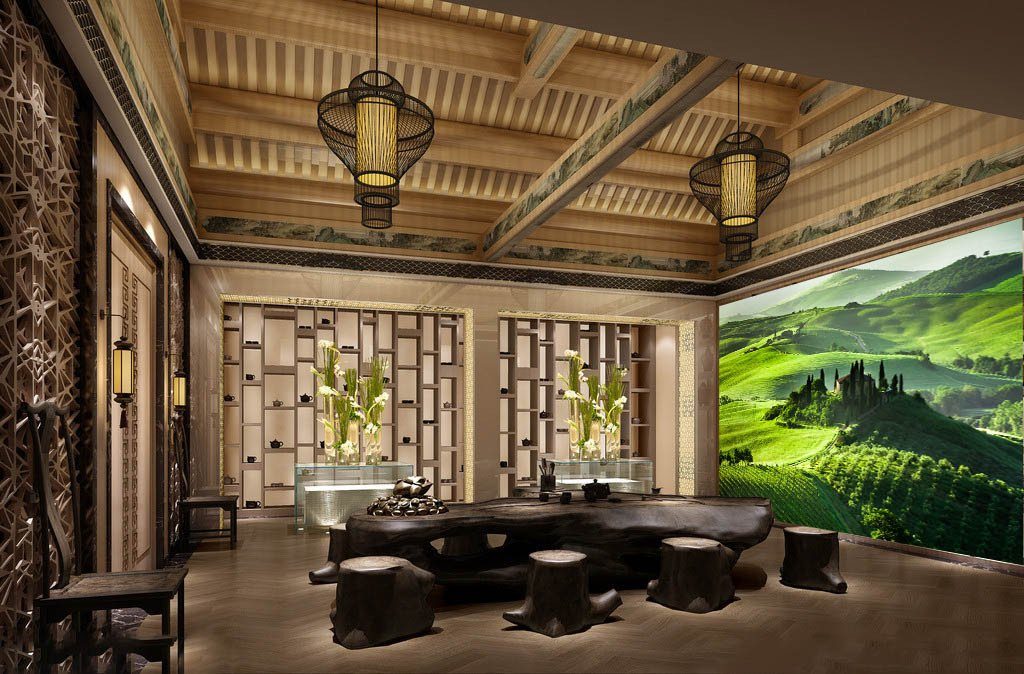 Green Hilly Terrain Wallpaper AJ Wallpaper