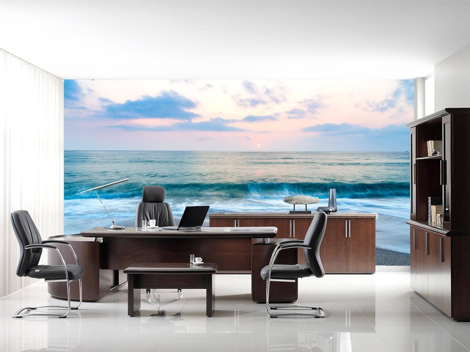 Waves Washing Beach 1 Wallpaper AJ Wallpaper