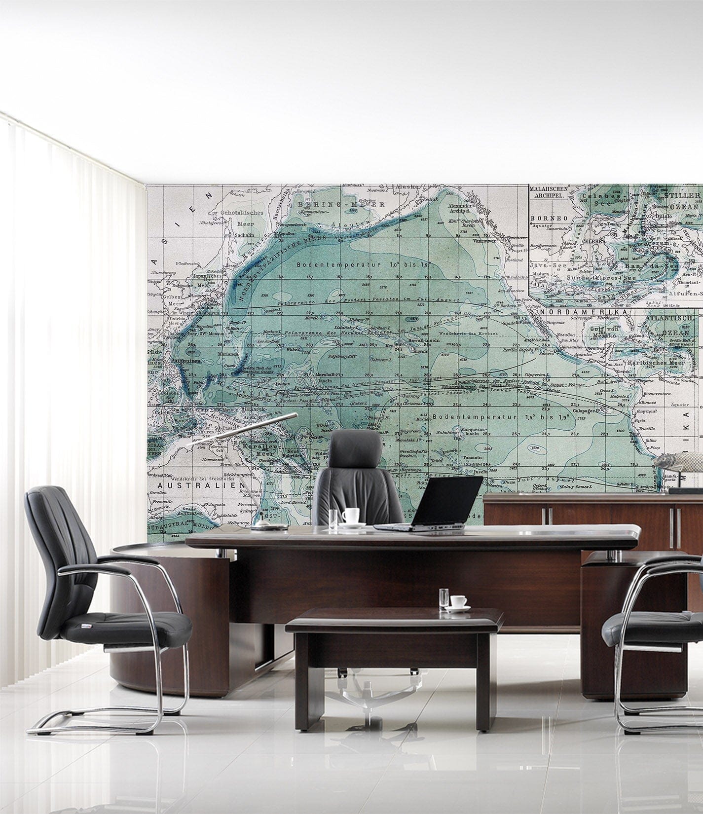 3D Green Map 062 Wall Murals Wallpaper AJ Wallpaper 2