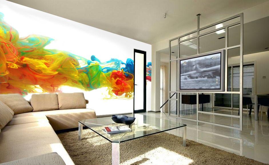 Flowing Colors Wallpaper AJ Wallpaper