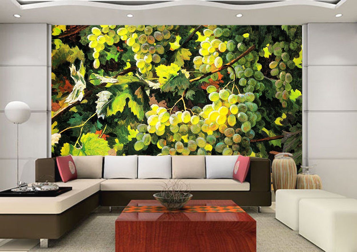 Grape Branches Wallpaper AJ Wallpaper