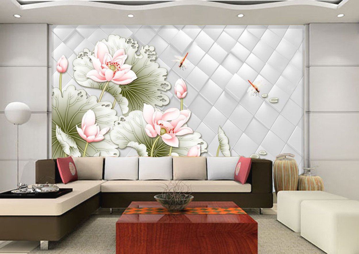 Pink Louts Blossoming 63 Wallpaper AJ Wallpaper 1