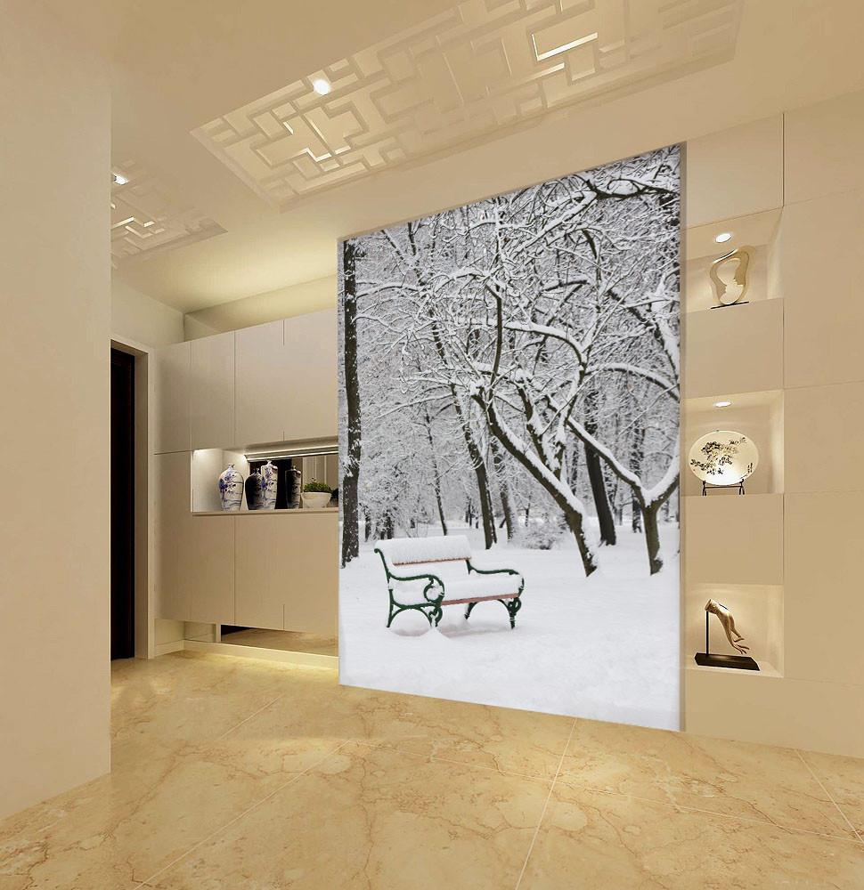 Snowed Park 1 Wallpaper AJ Wallpaper