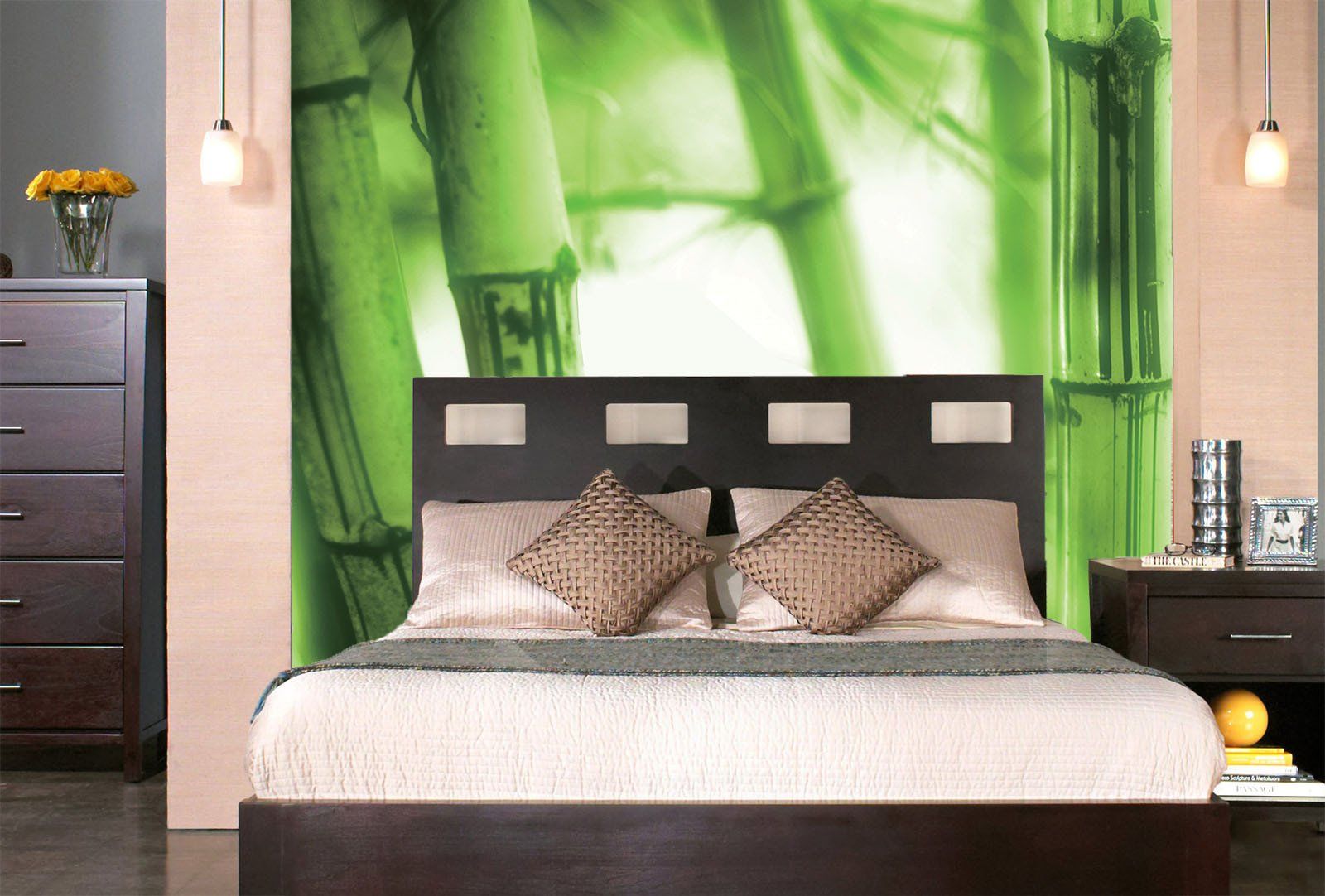 Fresh Bamboos Wallpaper AJ Wallpaper