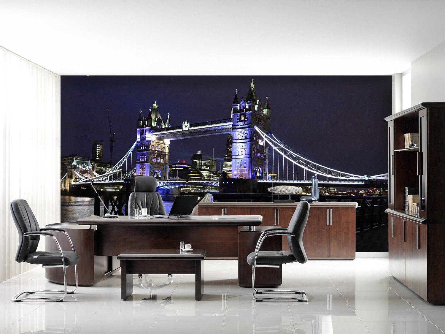 3D City Bridge 8 Wallpaper AJ Wallpaper 2