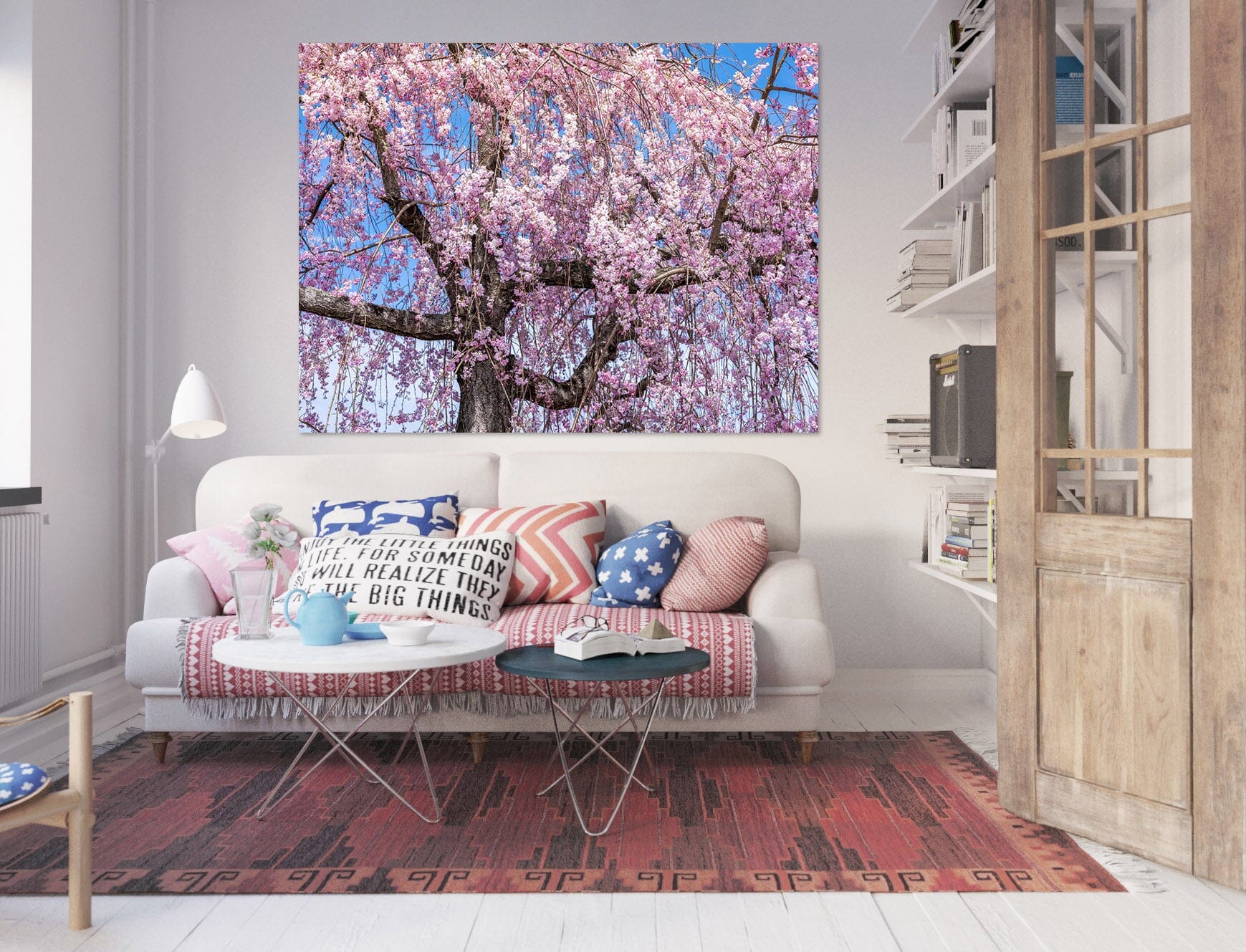 3D Cherry Blossom Tree 119 Marco Carmassi Wall Sticker Wallpaper AJ Wallpaper 2