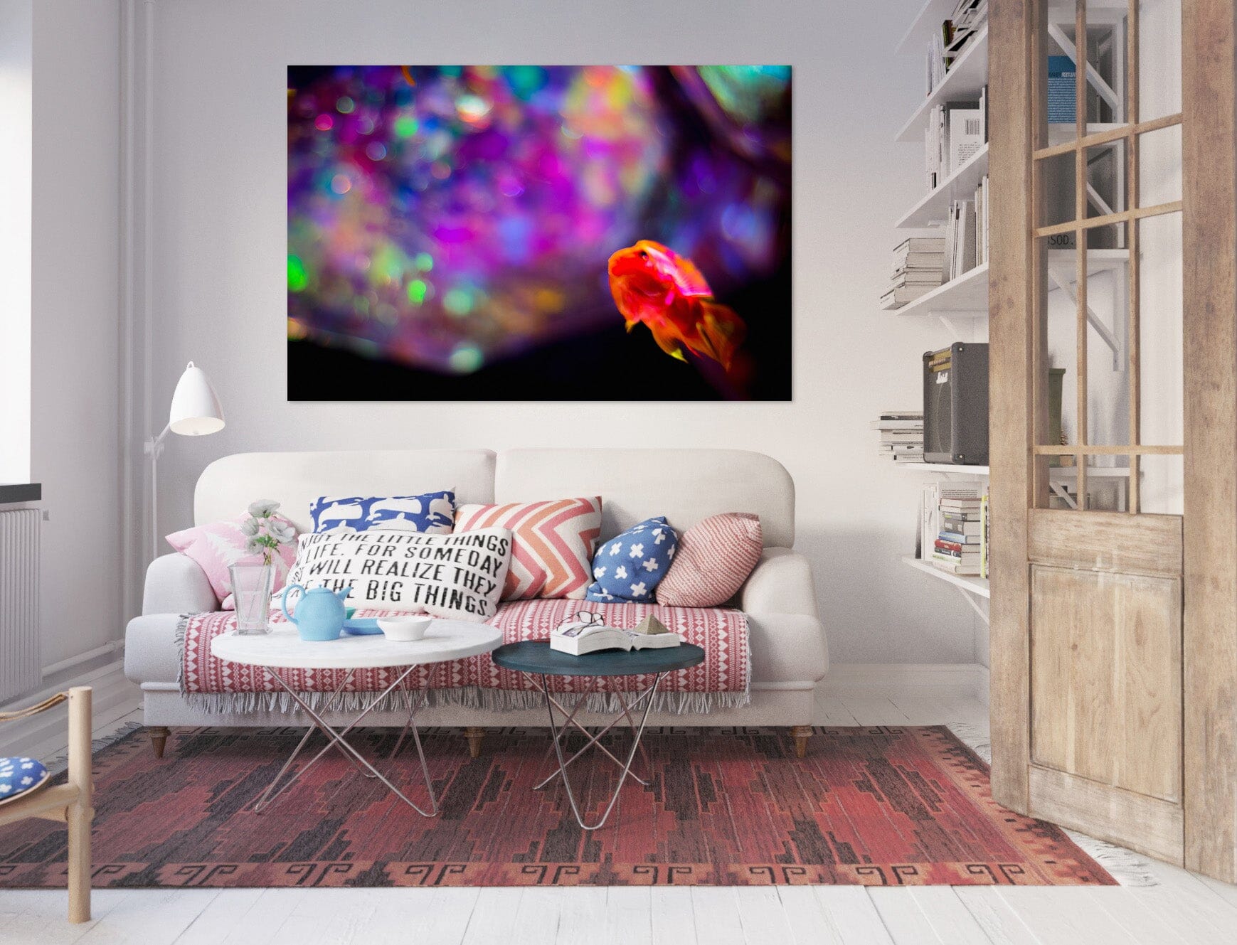 3D Purple Color 016 Noirblanc777 Wall Sticker Wallpaper AJ Wallpaper 2