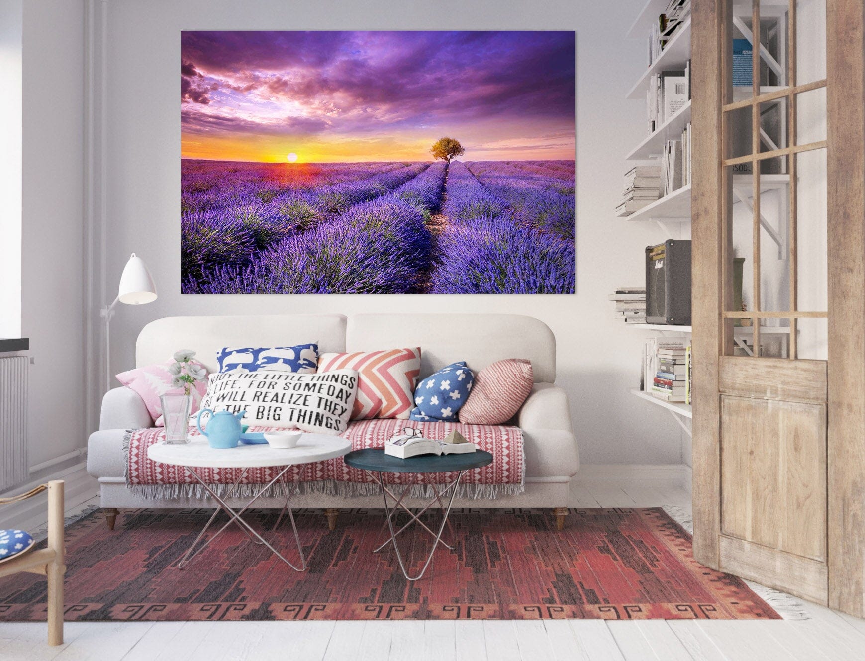 3D Lavender World 149 Marco Carmassi Wall Sticker Wallpaper AJ Wallpaper 2