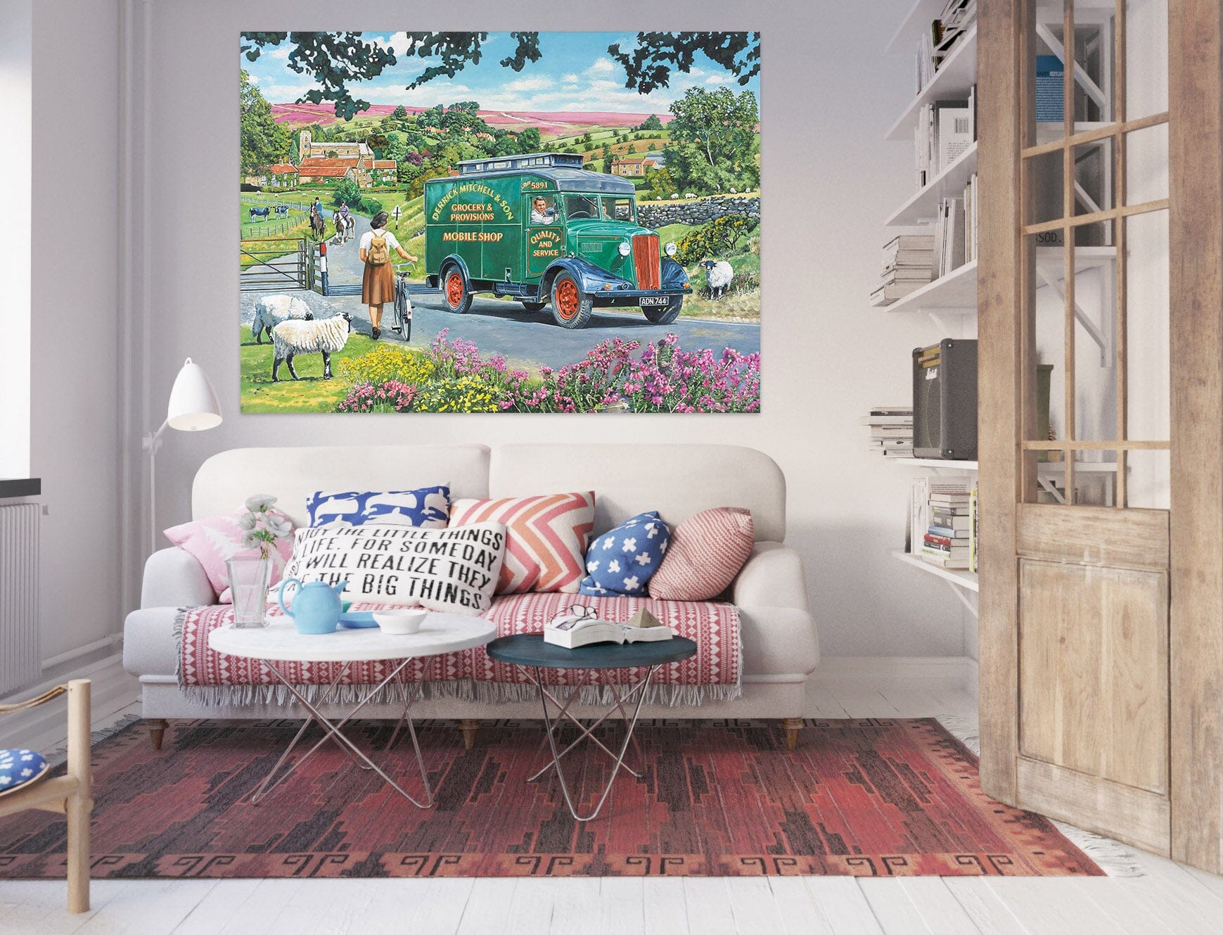 3D Over Hill And Dale 053 Trevor Mitchell Wall Sticker Wallpaper AJ Wallpaper 2