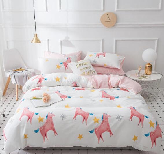 3D Star Horse 17105 Bed Pillowcases Quilt