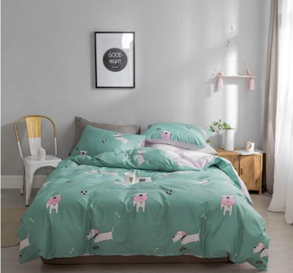 3D Dogs 40085 Bed Pillowcases Quilt