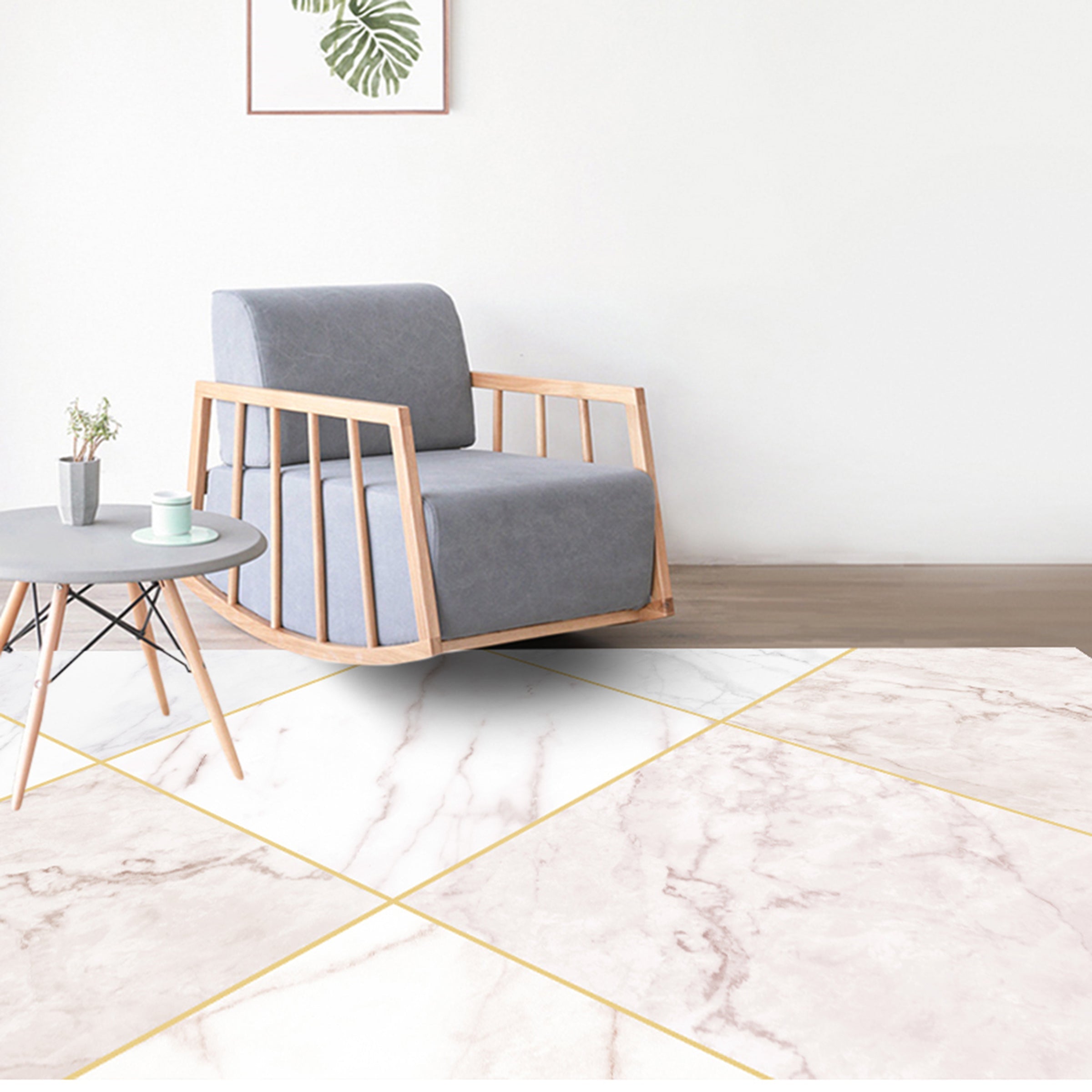 3D Colored Marble Pattern WG255 Non Slip Rug Mat Mat AJ Creativity Home