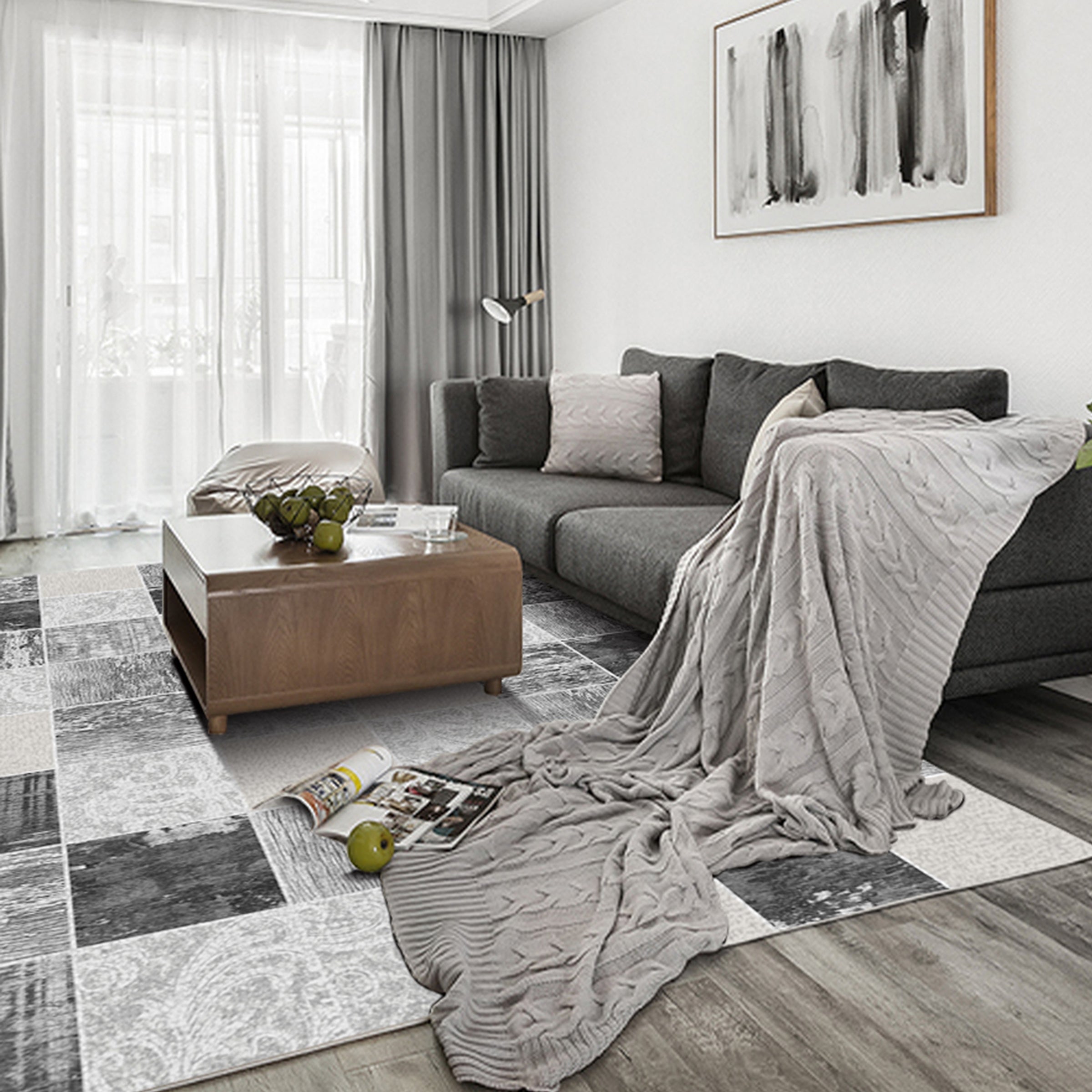 3D Color Pattern WG264 Non Slip Rug Mat Mat AJ Creativity Home