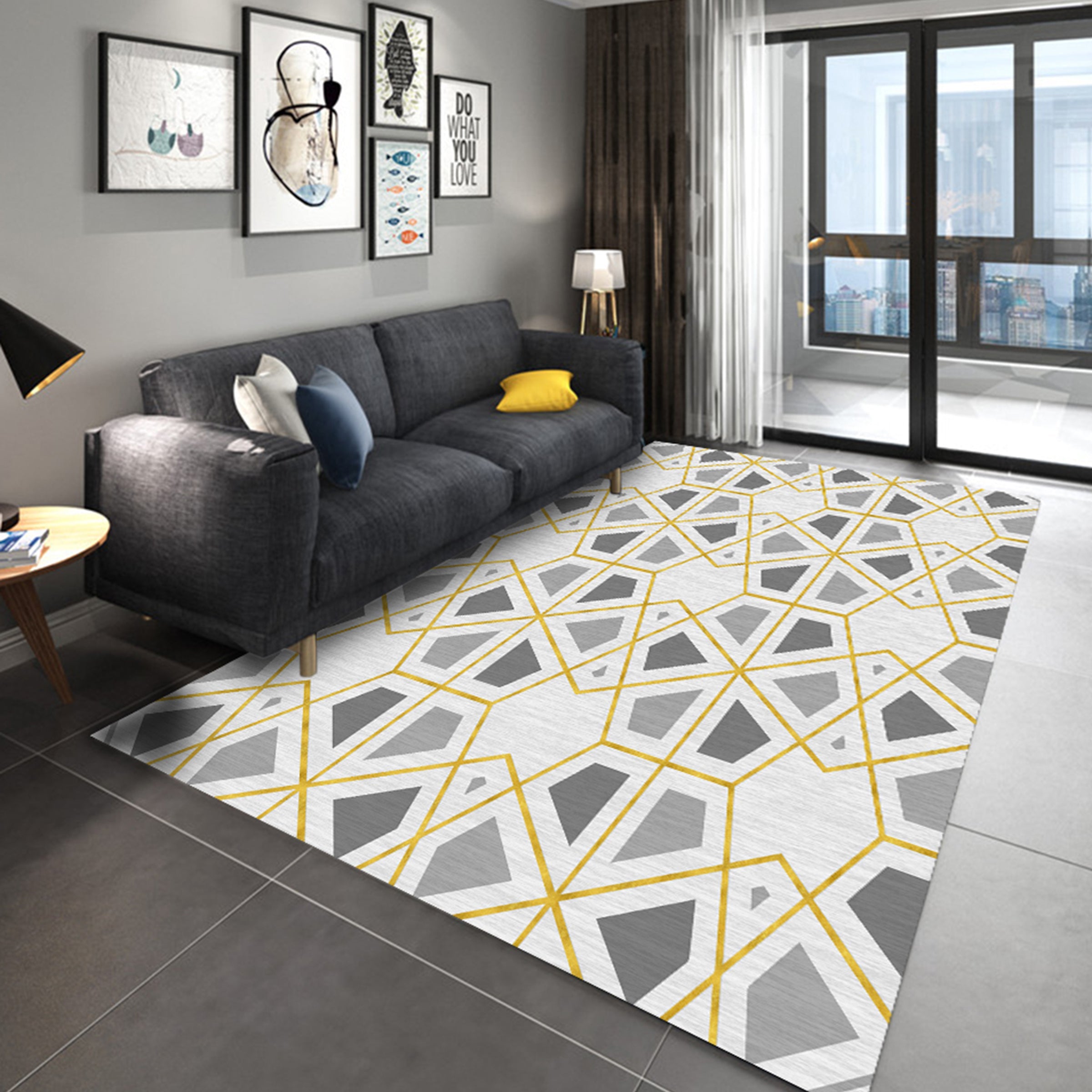 3D Color Pattern WG265 Non Slip Rug Mat Mat AJ Creativity Home